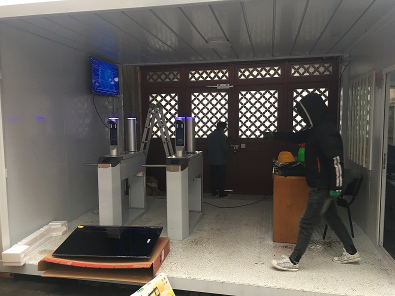 中央黨校研究生院門禁閘機通道工程